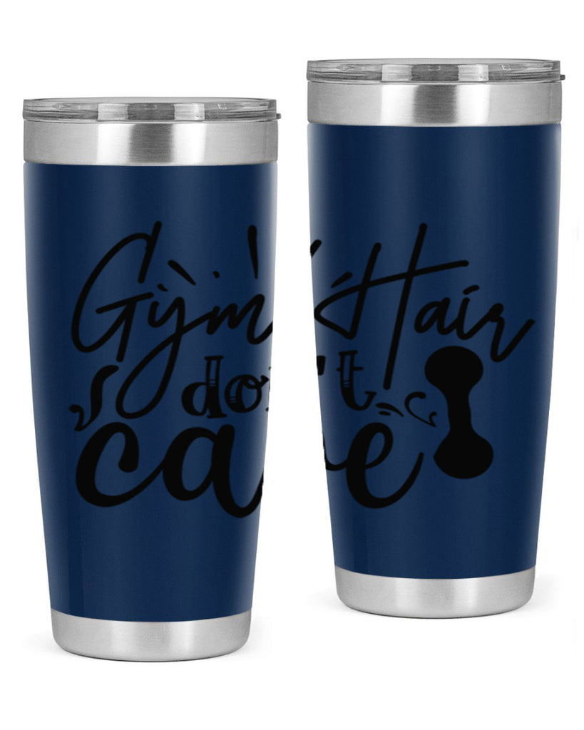 gym hair dont care 43#- gym- Tumbler