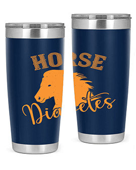horse diabetes Style 34#- diabetes- Tumbler
