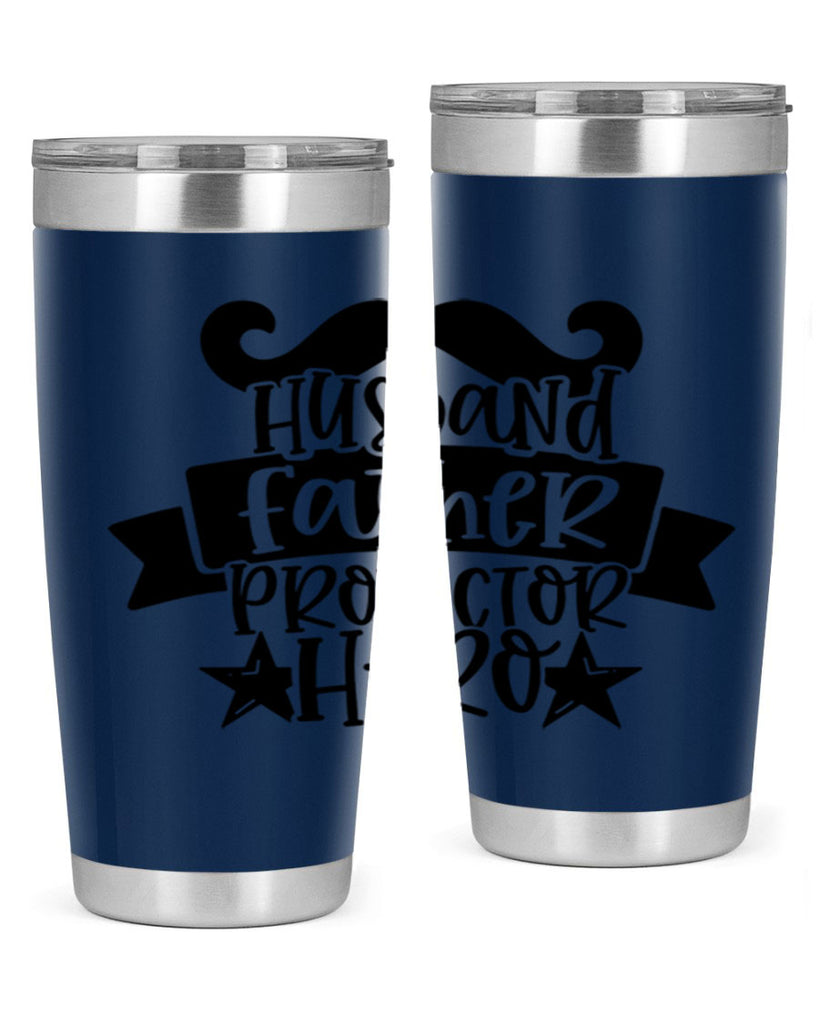husband father protector hero 46#- fathers day- Tumbler