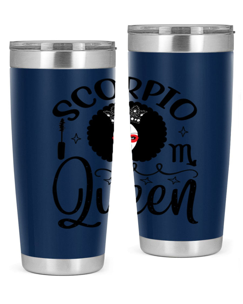 scorpio queen 448#- zodiac- Tumbler