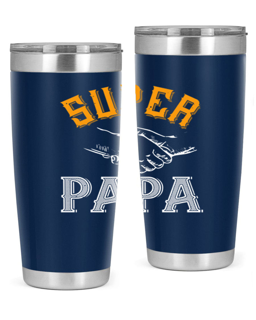 super papa 8#- grandpa - papa- Tumbler