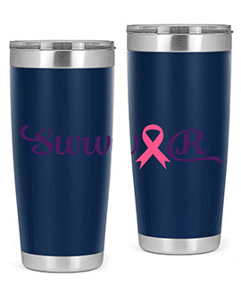 survivor Style 3#- breast cancer- Tumbler