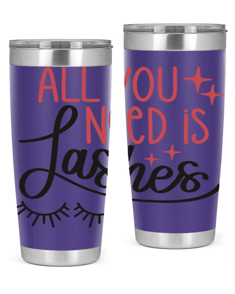 All You Need Is Lashes Style 146#- make up- Tumbler