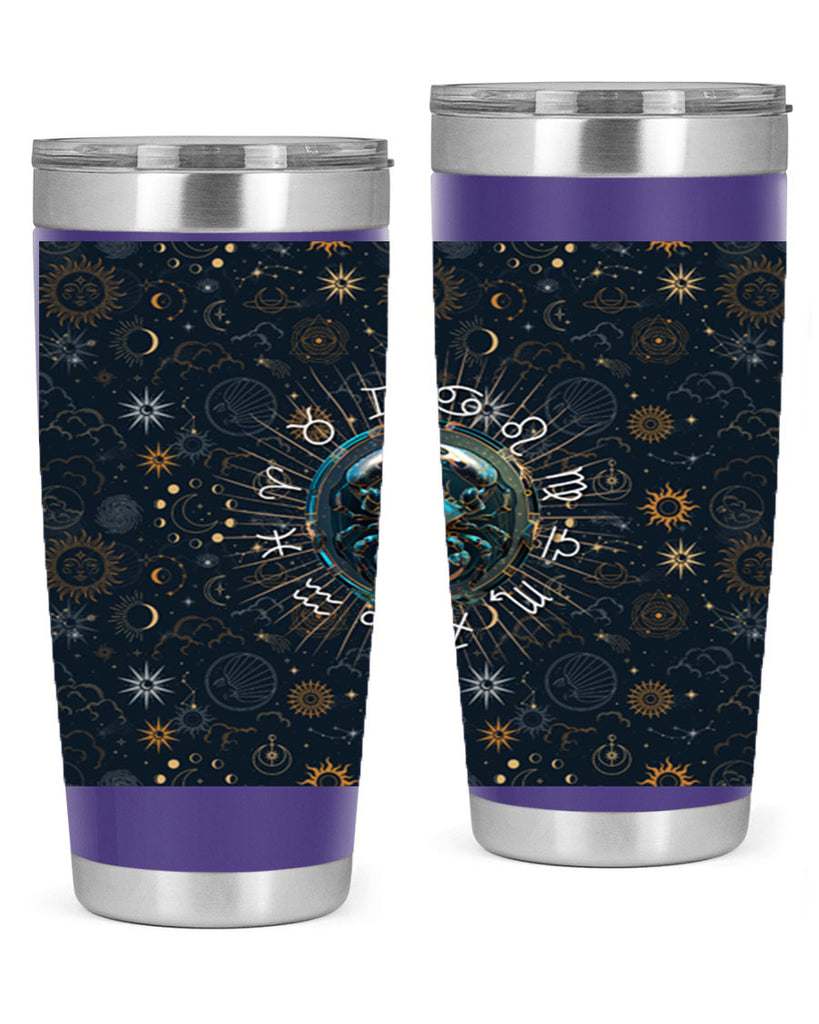 Cancer Straight 146#- zodiac- Tumbler