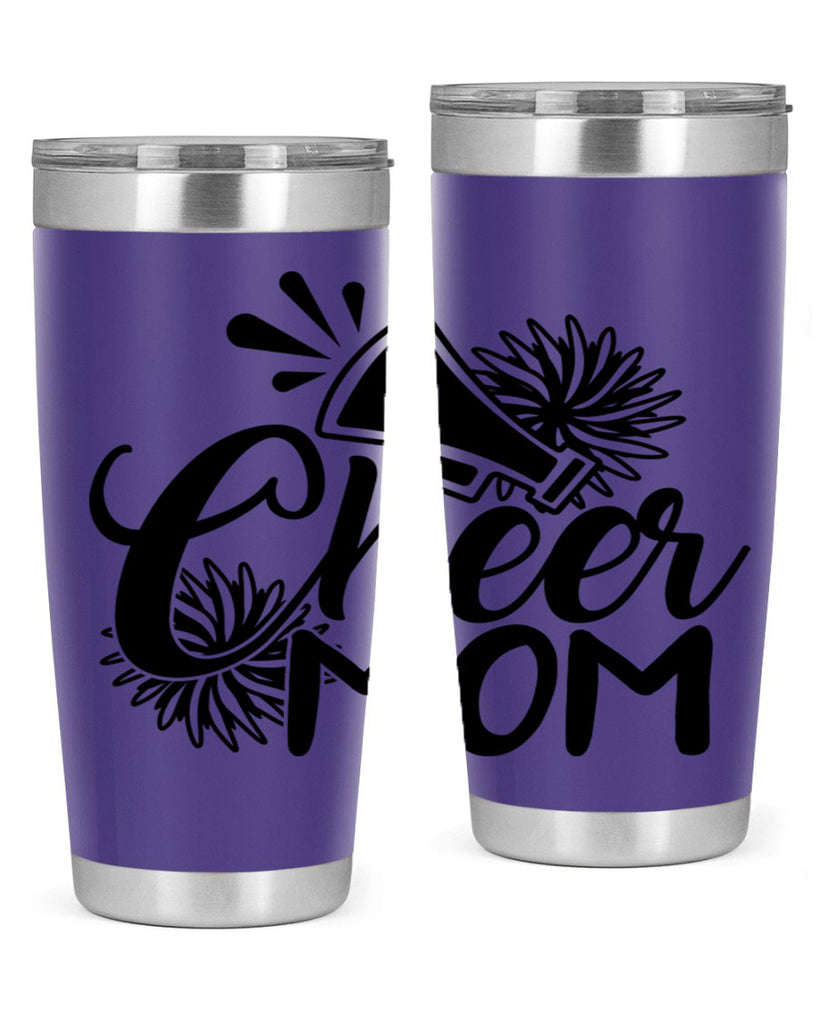 Cheer mom 1385#- cheer- Tumbler