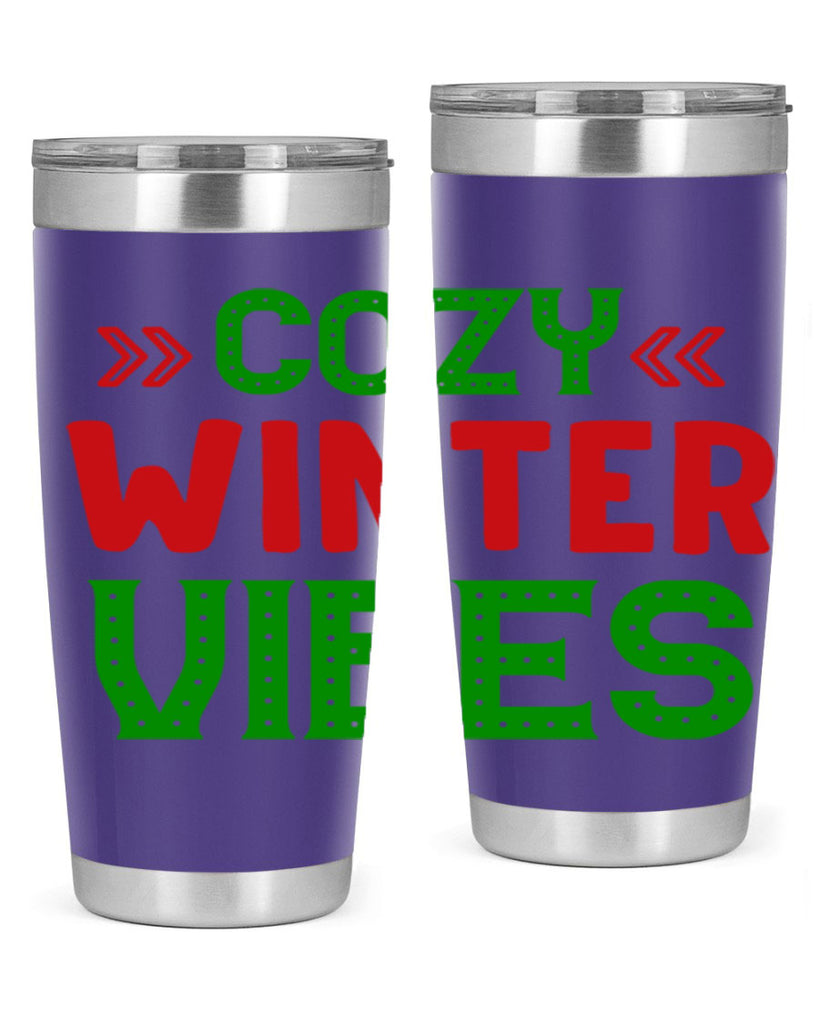 Cozy Winter Vibes 72#- winter- Tumbler