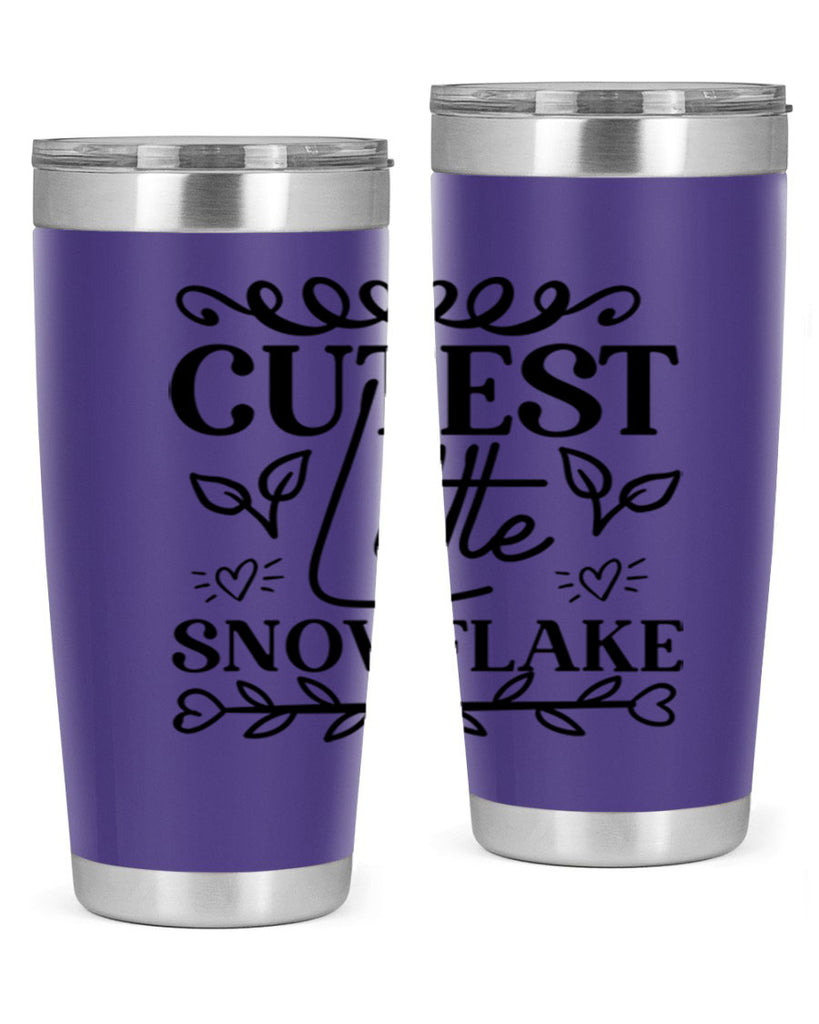 Cutest Little Snowflake 88#- winter- Tumbler