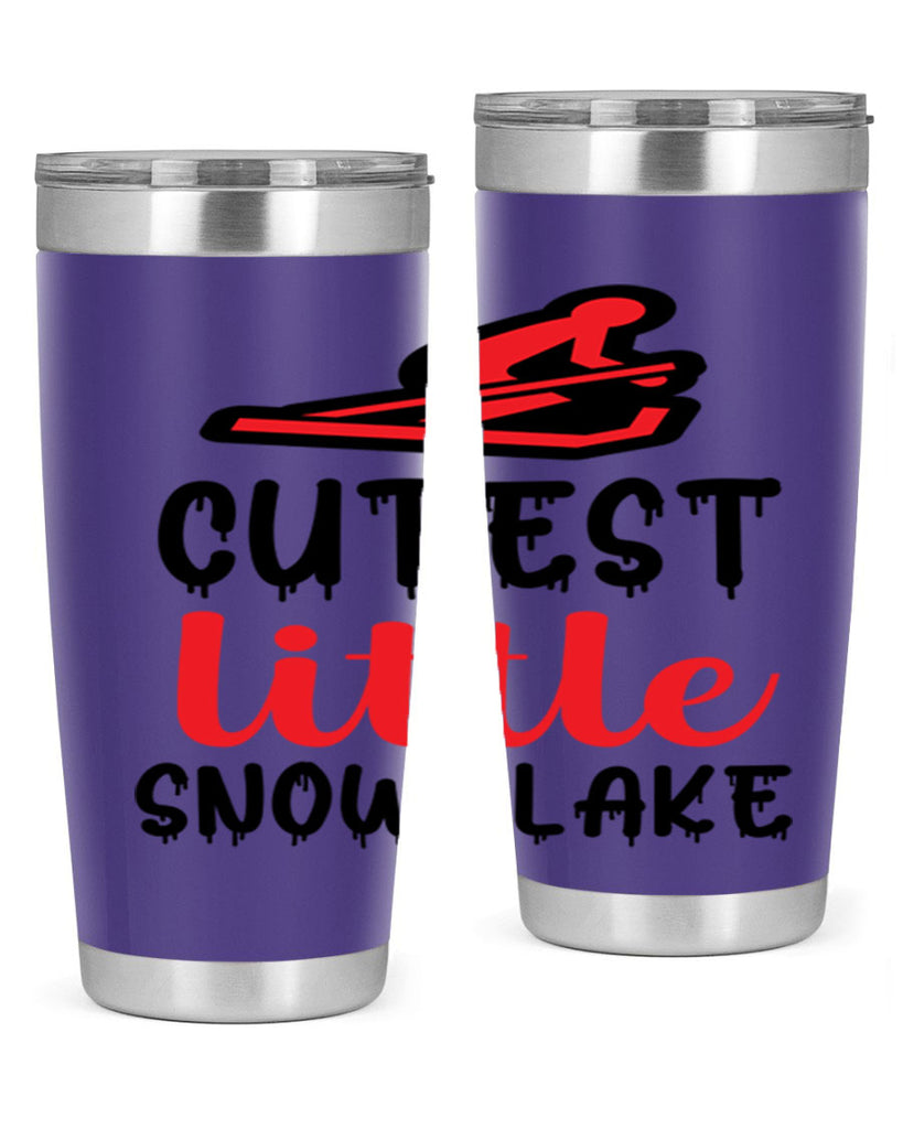 Cutest little snowflake 87#- winter- Tumbler