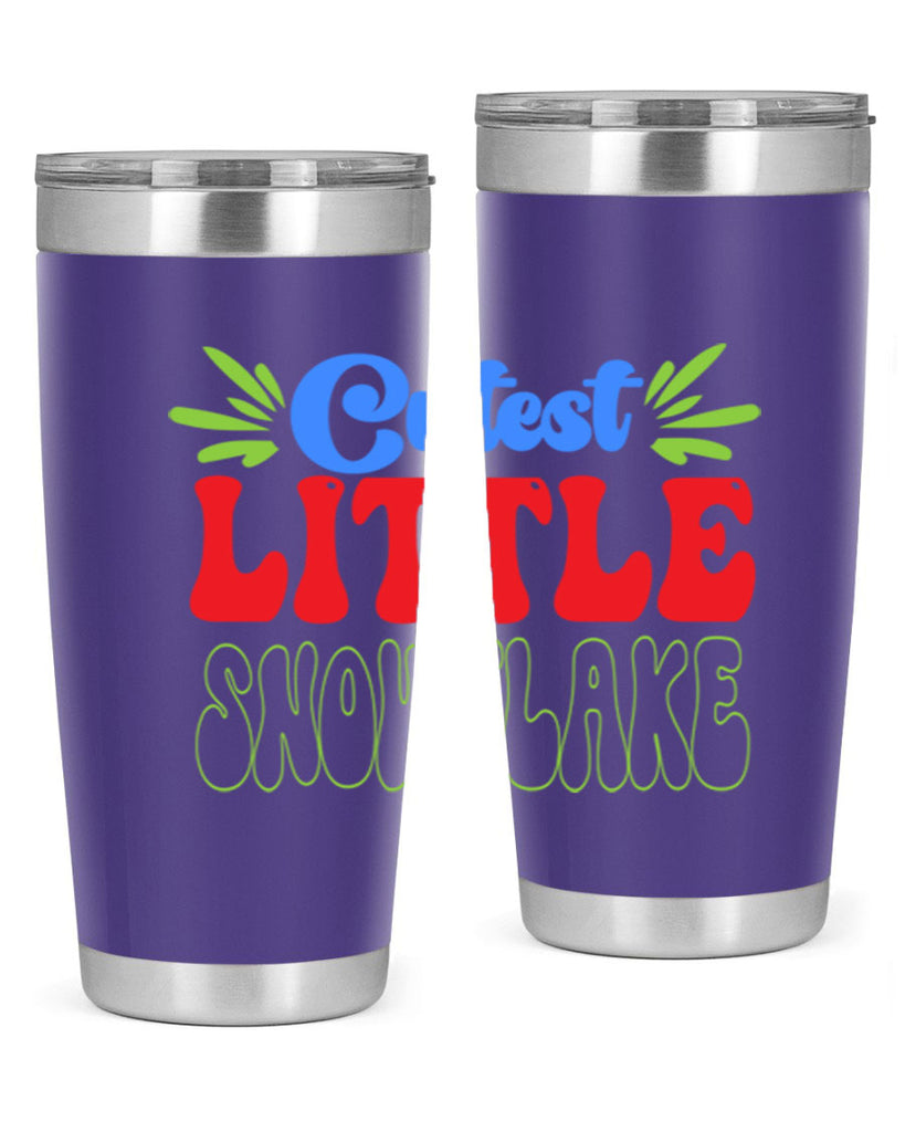 Cutest little snowflake 89#- winter- Tumbler