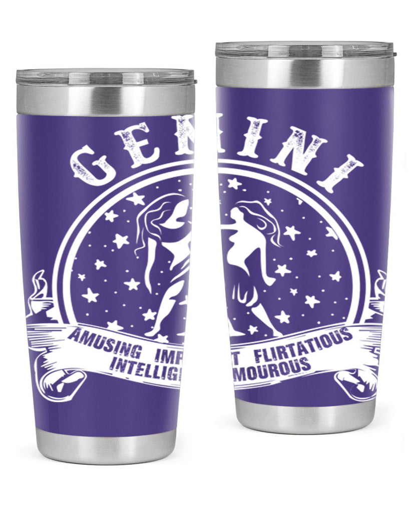 Gemini 10#- zodiac- Tumbler