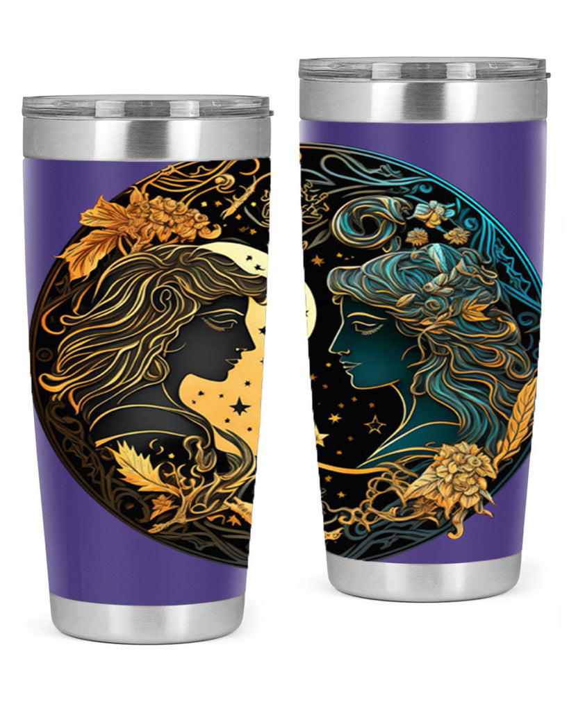 Gemini 216#- zodiac- Tumbler