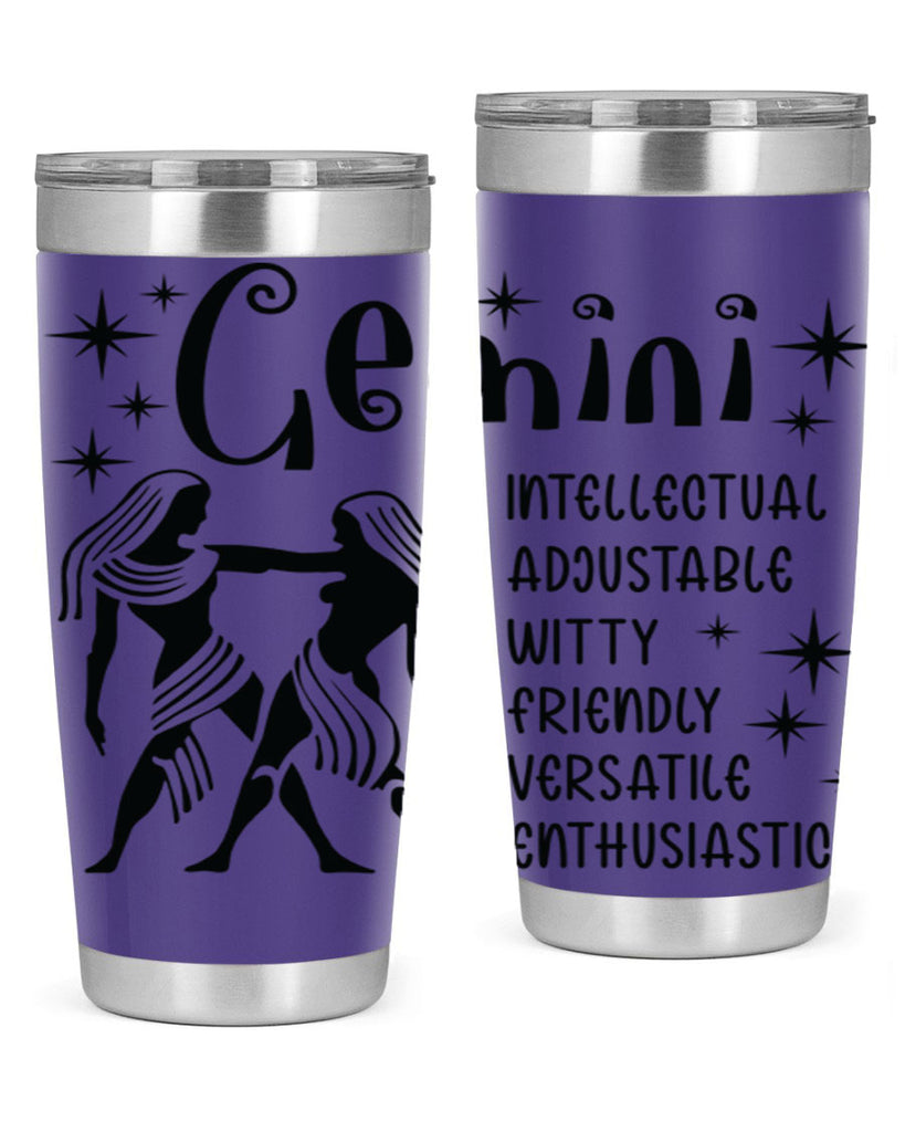 Gemini 217#- zodiac- Tumbler