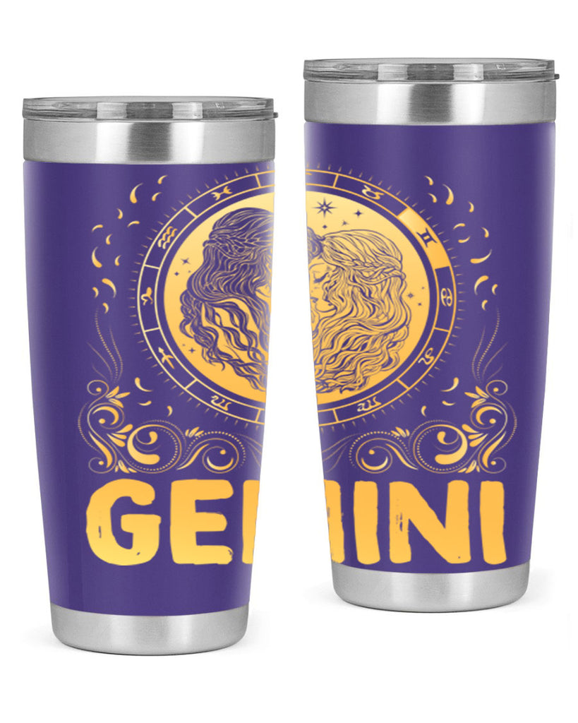 Gemini 234#- zodiac- Tumbler
