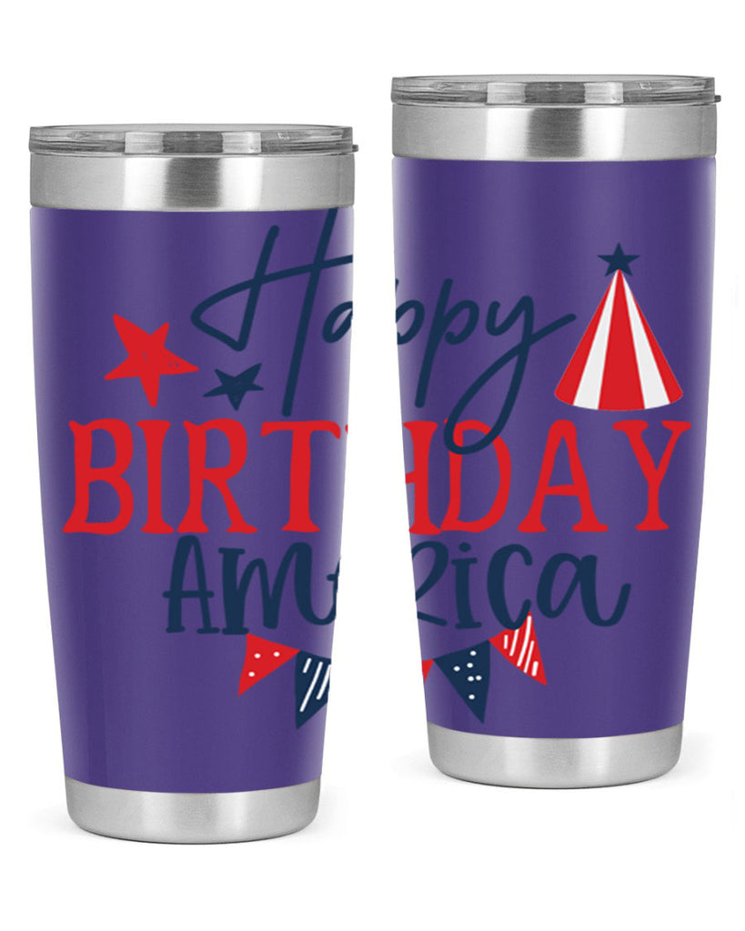 Happy Birthday america Style 30#- Fourt Of July- Tumbler