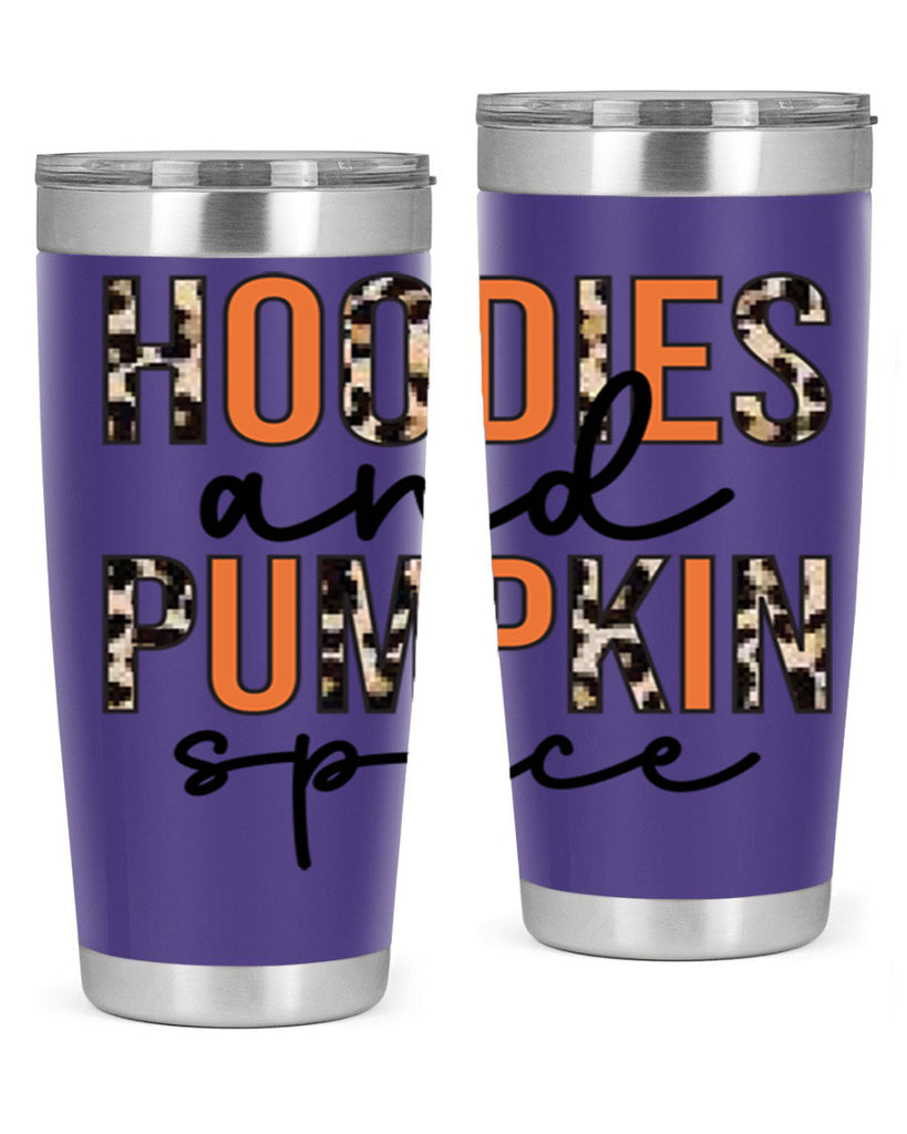 Hoodies and pumpkin spice 317#- fall- Tumbler