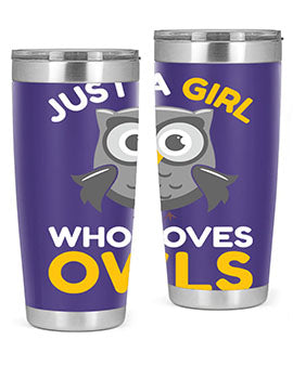 Just a Boy Who Loves A TurtleRabbit 11#- owl- Tumblers