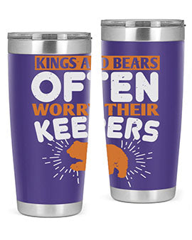 Kings and Bears often worry their Keepers 66#- Bears- Tumbler