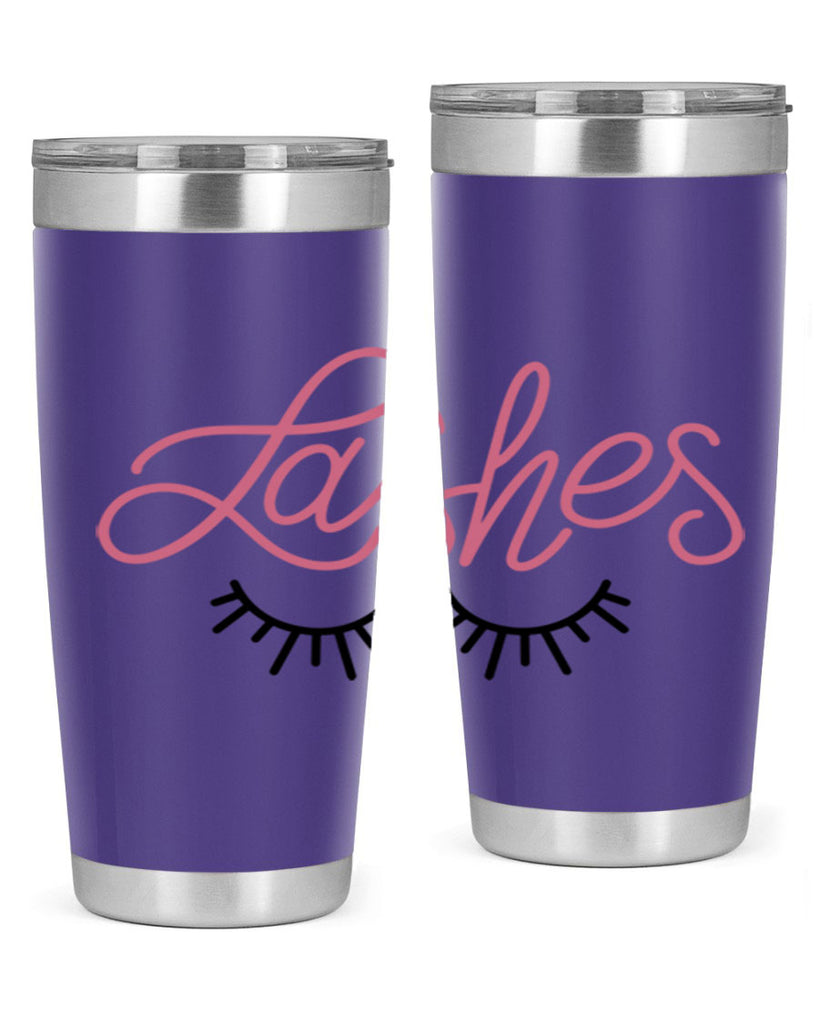Lashes Style 63#- make up- Tumbler