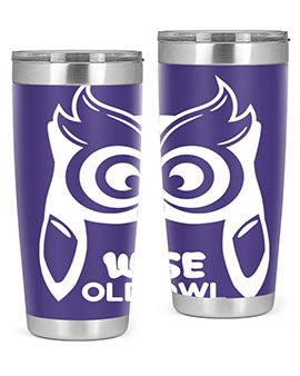 Owl Lover Wise Old Owl A TurtleRabbit 13#- owl- Tumblers
