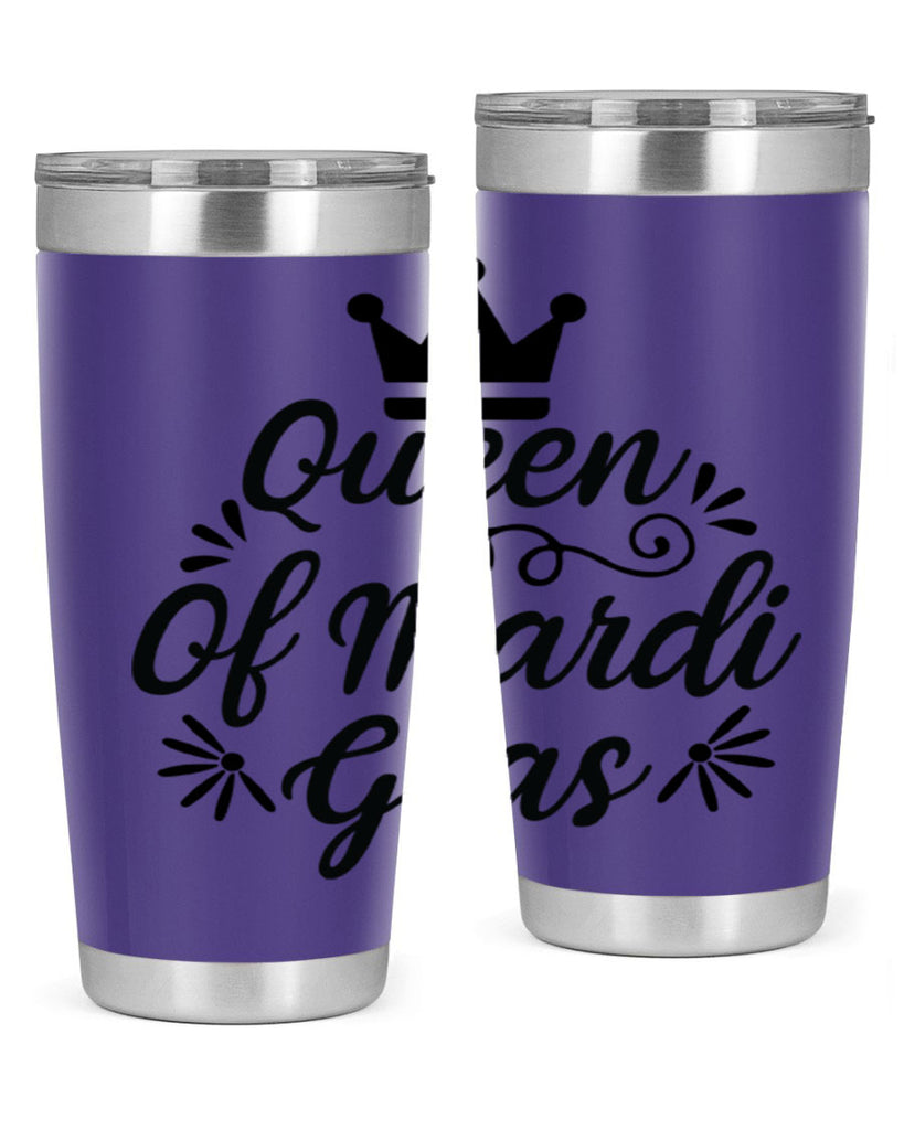 Queen Of Mardi Gras 135#- fashion- Cotton Tank