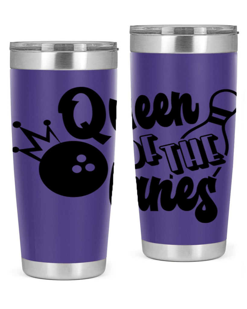 Queen of the lanes 559#- bowlig- Tumbler