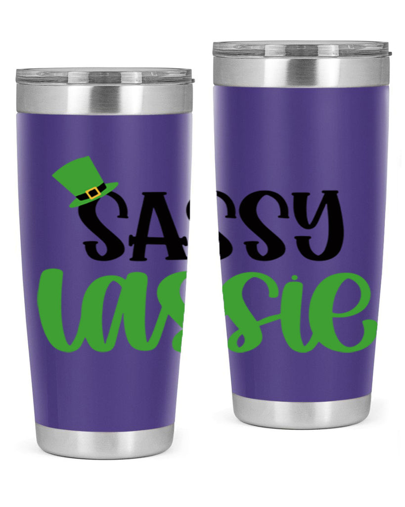 Sassy Iassie Style 34#- St Patricks Day- Tumbler