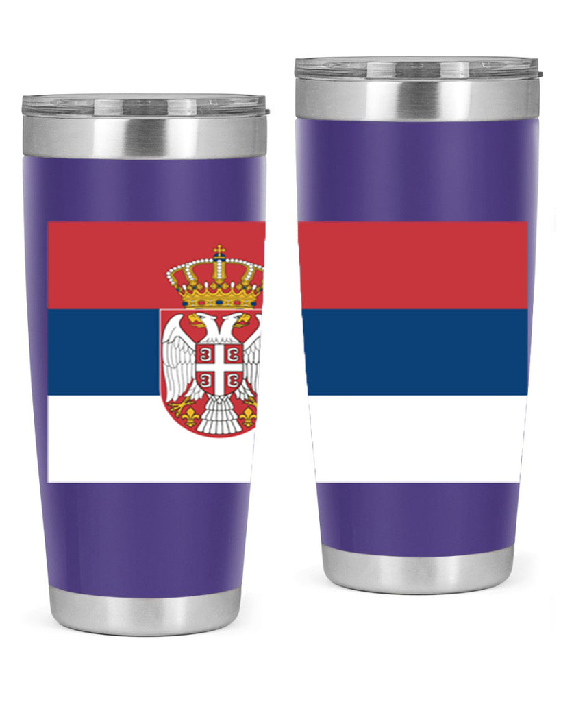 Serbia 44#- world flags- Tumbler