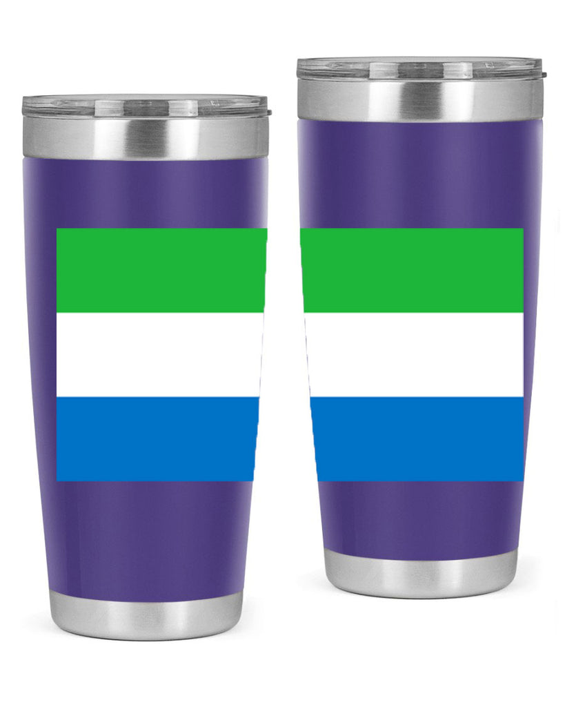 Sierra Leone 42#- world flags- Tumbler