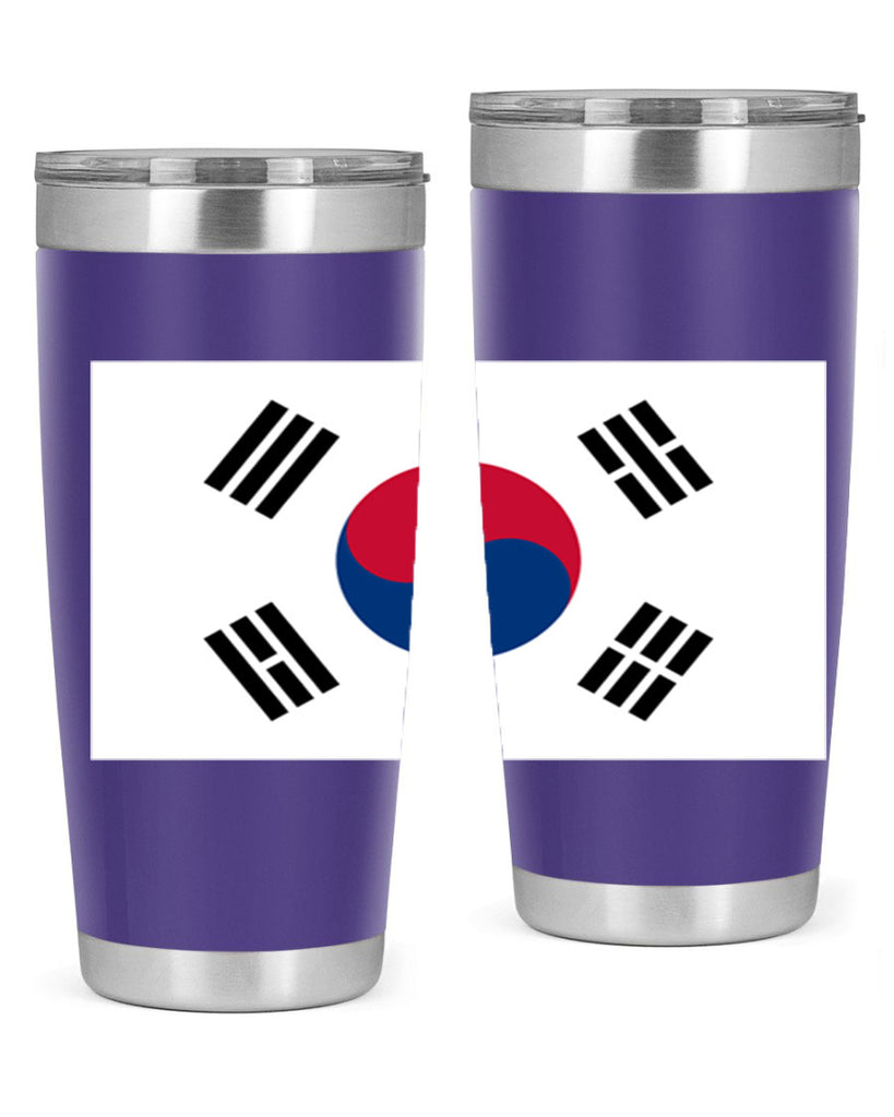 South Korea 35#- world flags- Tumbler
