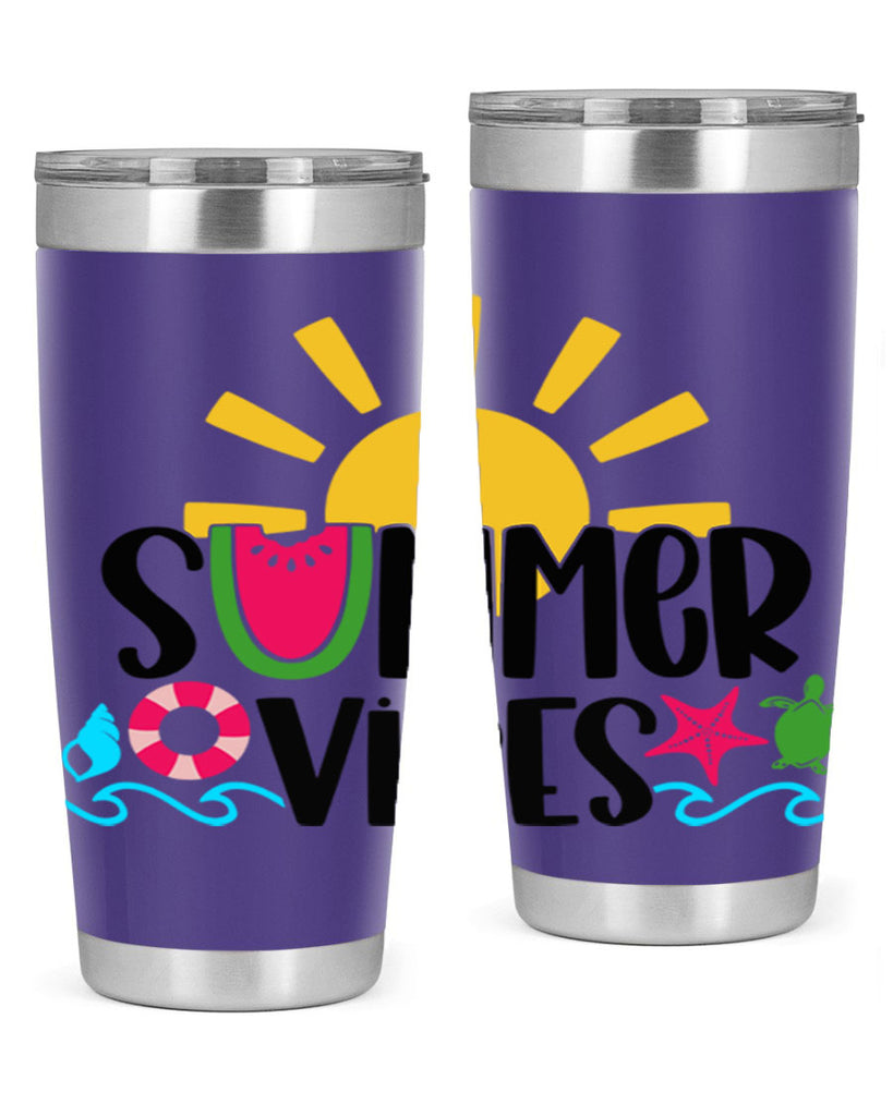 Summer Vibes Style 19#- summer- Tumbler