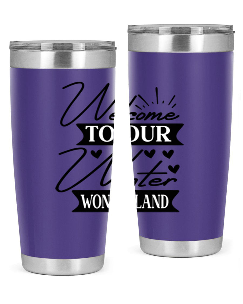 Welcome To Our Winter Wonderland 468#- winter- Tumbler