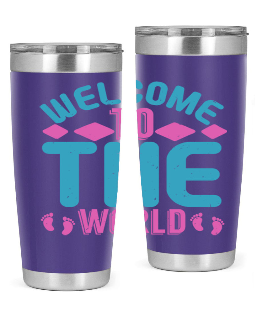 Welcome to the world Style 162#- baby- tumbler
