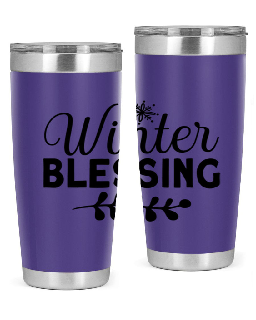 Winter Blessing488#- winter- Tumbler