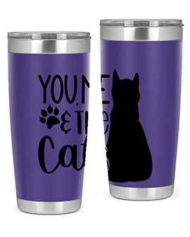 You Me The Cat Style 110#- cat- Tumbler