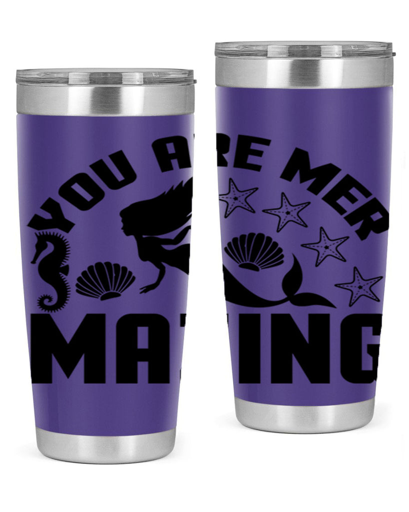 You are mer mazing 685#- mermaid- Tumbler