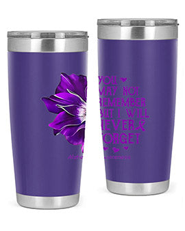 You may not remember but I will never forget alzheimer 223#- alzheimers- Tumbler