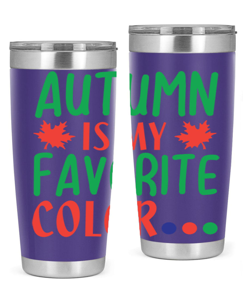 autumn is my favorite color 18#- fall- Tumbler