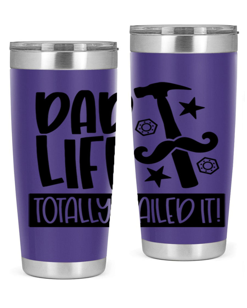 dad life totally nailed it 64#- fathers day- Tumbler