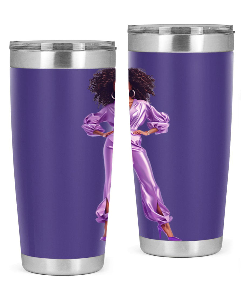 fashion girl in lavender 48#- fashion- Cotton Tank