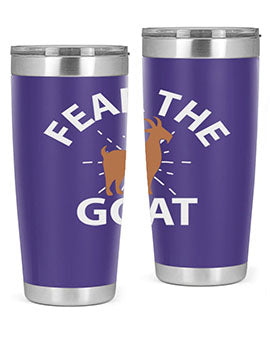 fear the goat Style 4#- goat- Tumbler