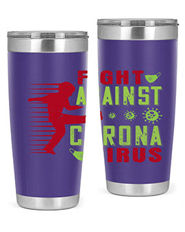 fight against corona virus Style 41#- corona virus- Tumbler