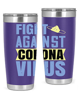 fight against corona virus Style 42#- corona virus- Tumbler