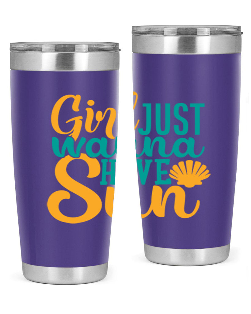 girls just wanna have sun Style 101#- summer- Tumbler