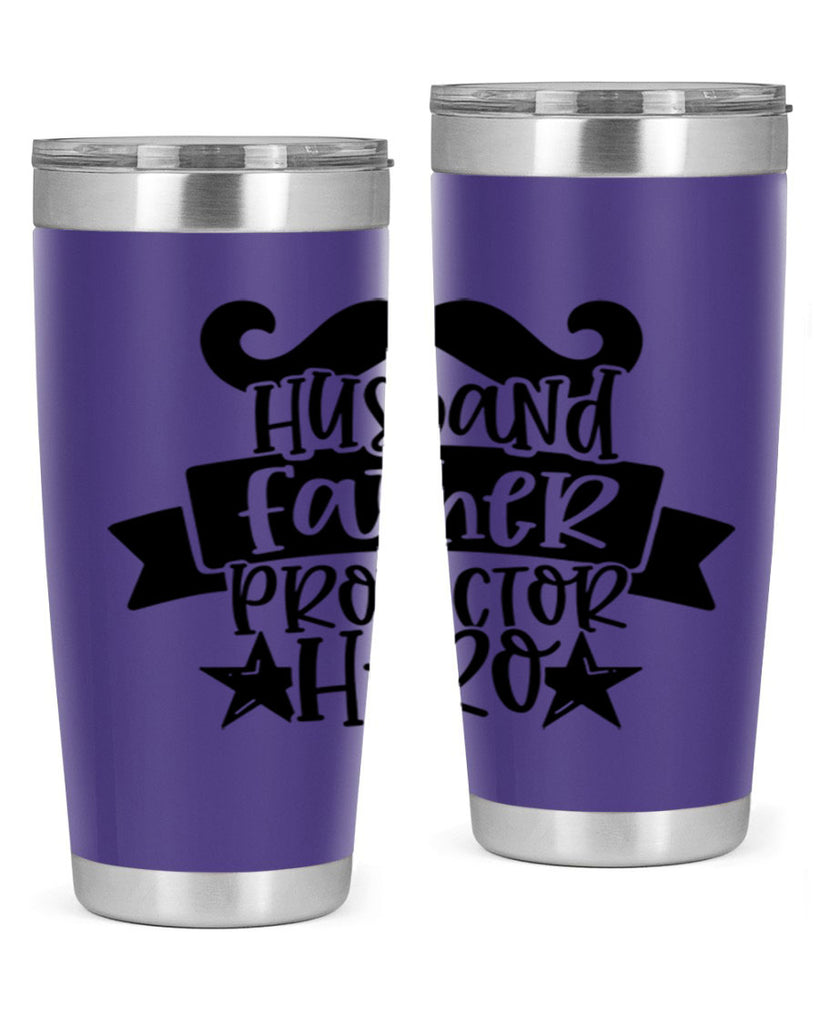 husband father protector hero 46#- fathers day- Tumbler