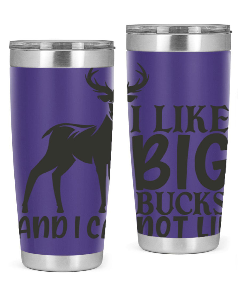 i like big bucks and i cannot lie 8#- hunting- Tumbler