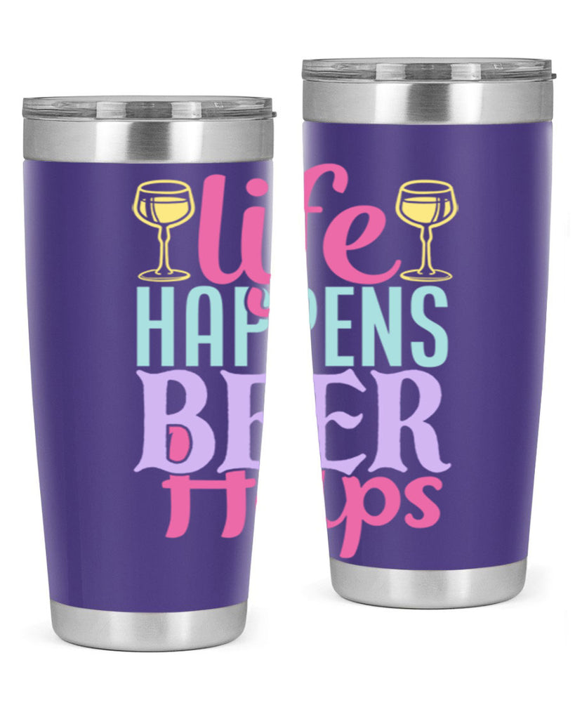 life happens beer helps 141#- beer- Tumbler