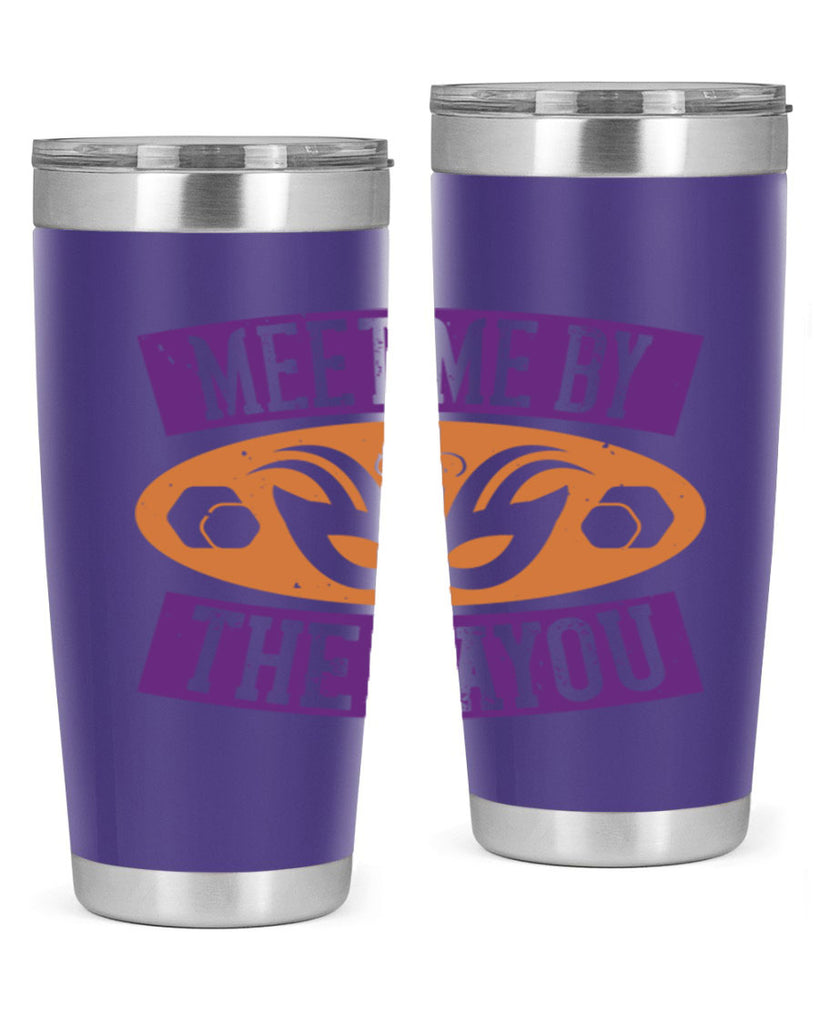 meet me by the bayou 45#- mardi gras- Tumbler