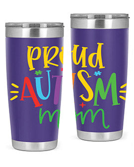 proud autism mom Style 35#- autism- Tumbler