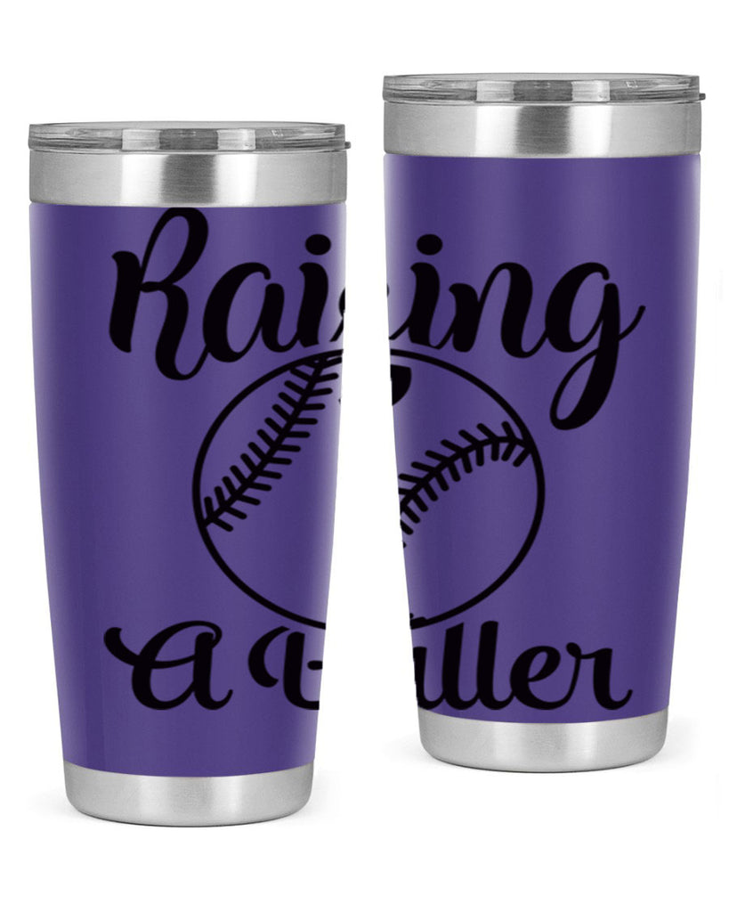 raising a baller 2277#- softball- Tumbler