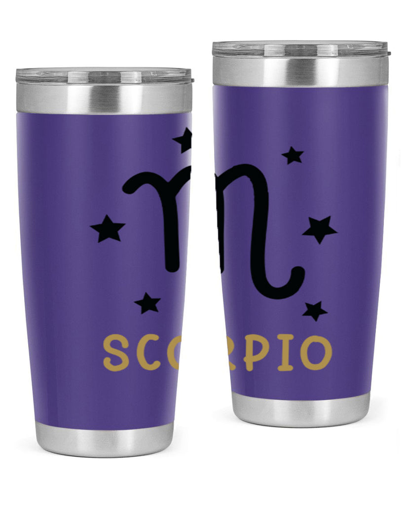 scorpio 455#- zodiac- Tumbler